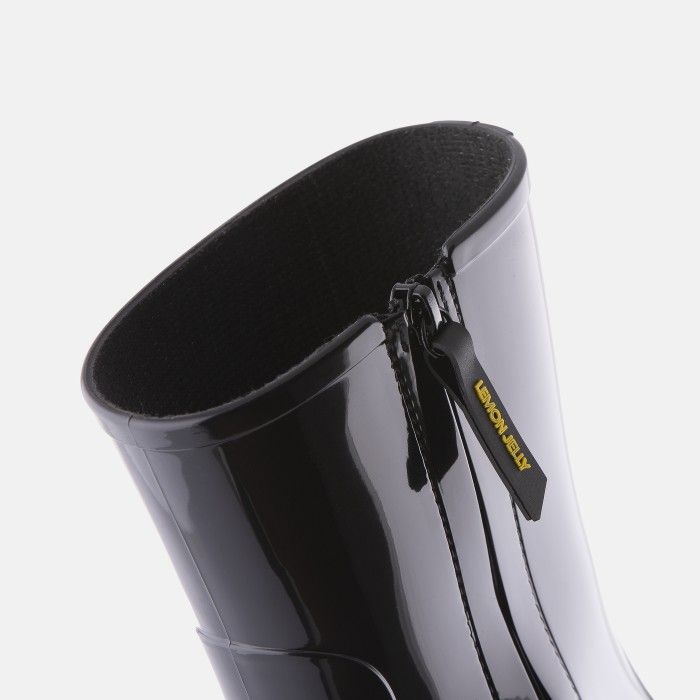 Lemon Jelly Super Light Black Mid Calf Boots EXPLORER 01 - 10018784