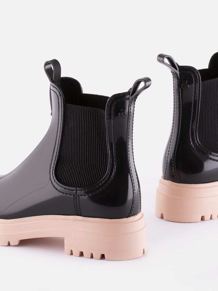 Lemon Jelly Super Light Pink Rain Boots for Woman Walker Pink