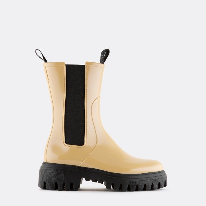 Lemon Jelly Super Light Beige Mid Calf Boots for Woman CITY 06 - 10019553