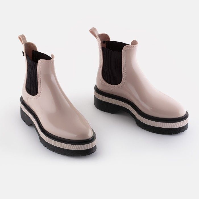 Lemon Jelly Women's Vegan Pink Low Boots with Platform NETTY 10 - 10019601