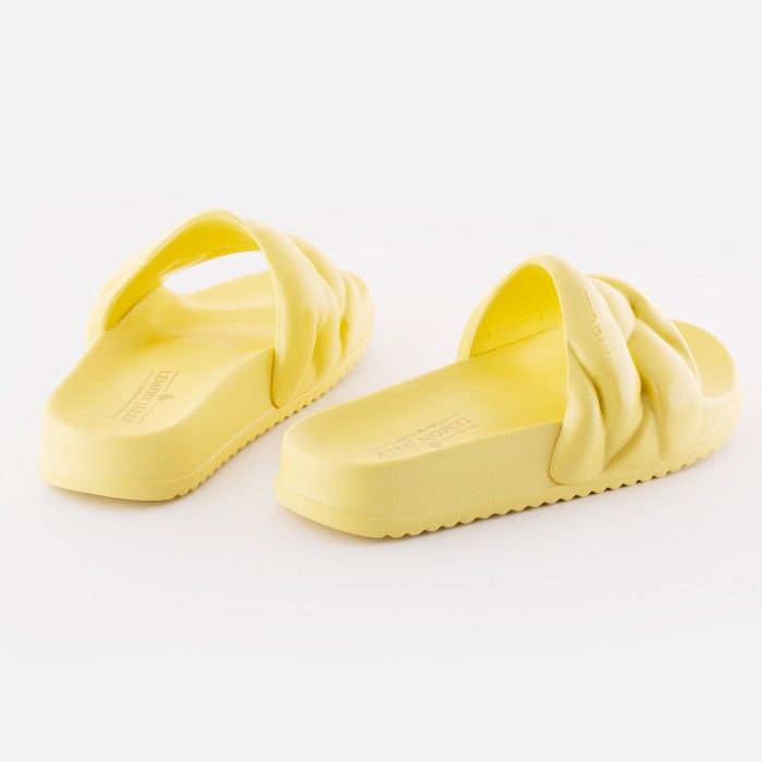 Lemon Jelly Vegan Yellow Slides COCOON 09 | New Collection 2022
