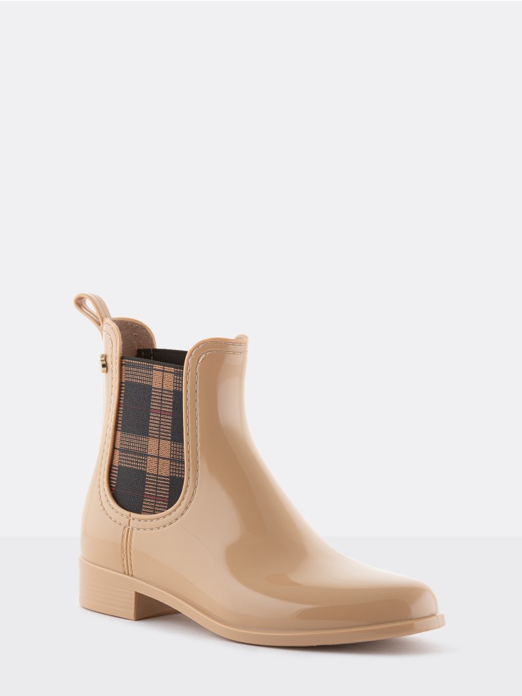 Lemon Jelly Women Vegan Beige Chelsea Ankle Boots BRIELLE 05