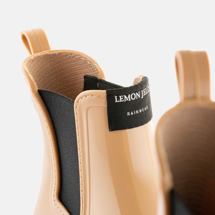 Lemon Jelly Women Boots | Vegan Beige Chunky Boots LANEY 06 - 10020177
