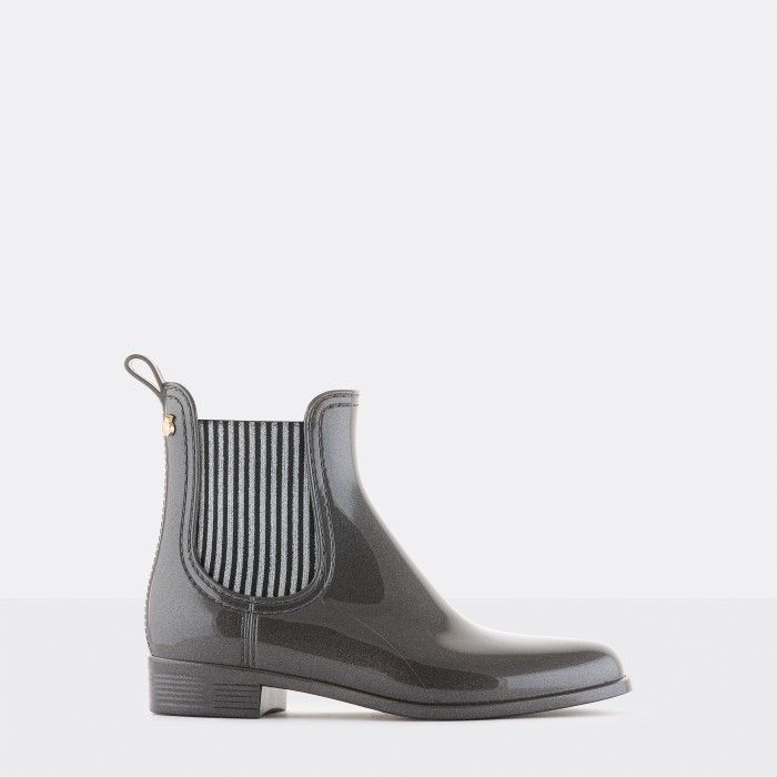 Lemon Jelly Online Exclusive Vegan Grey Chelsea Boots CINZIA 01 - 10021598