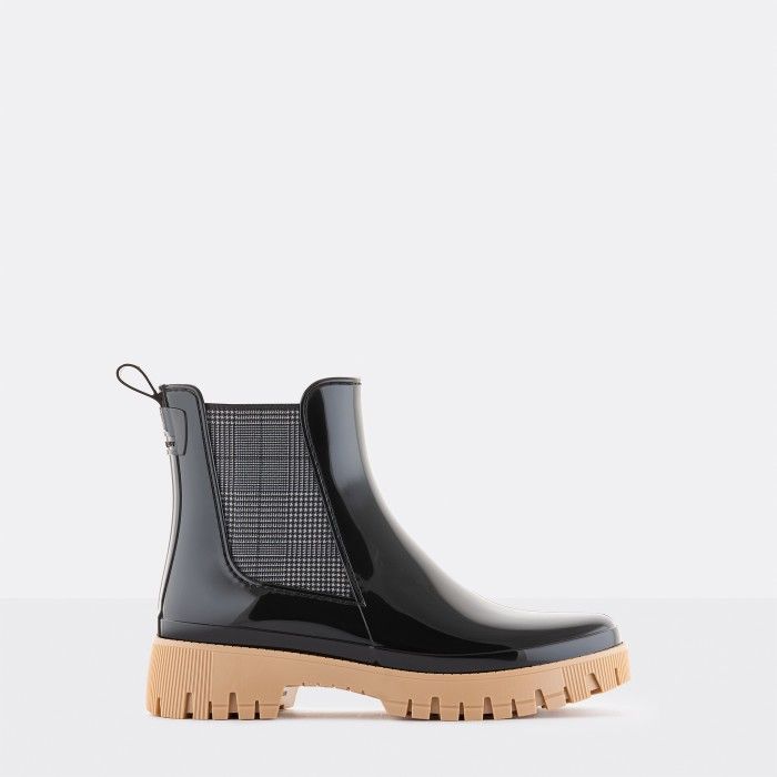 Lemon Jelly Chelsea Boots | Black Vegan Chelsea Boots AELLA 01 - 10021600