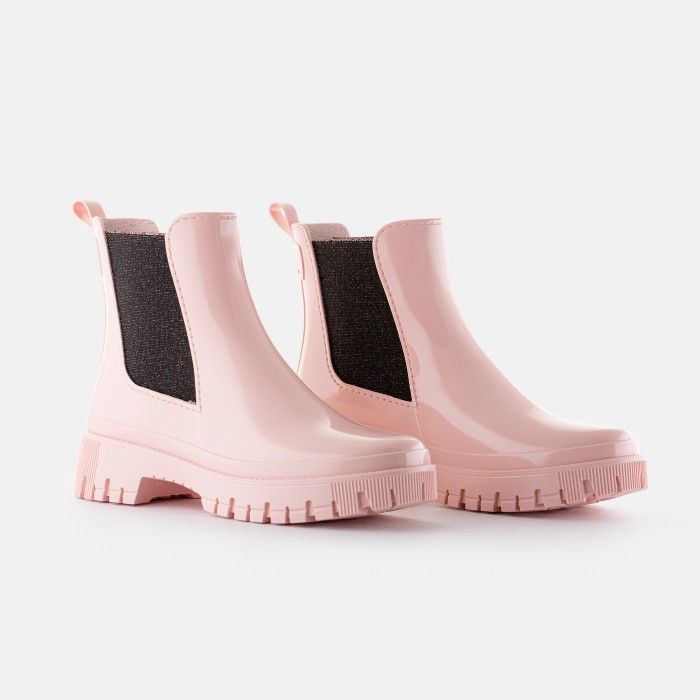 Lemon Jelly Chelsea Boots | Pink Vegan Chelsea Boots ASTREA 01 - 10021604
