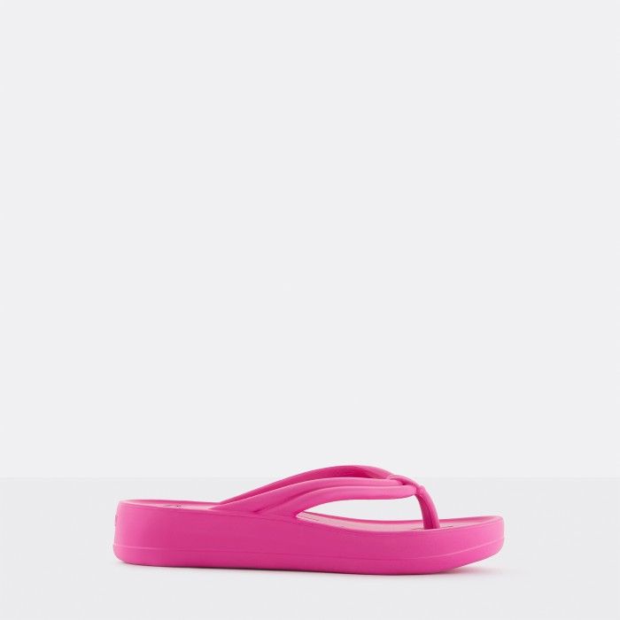 Lemon Jelly Women Slides | Vegan Pink Platform Flip Flop MARÉ 10 - 10019666