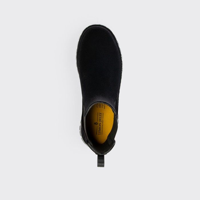 Vegan Black velvet ankle boots LIVY 01 |Lemon Jelly Women Boots - 10021309