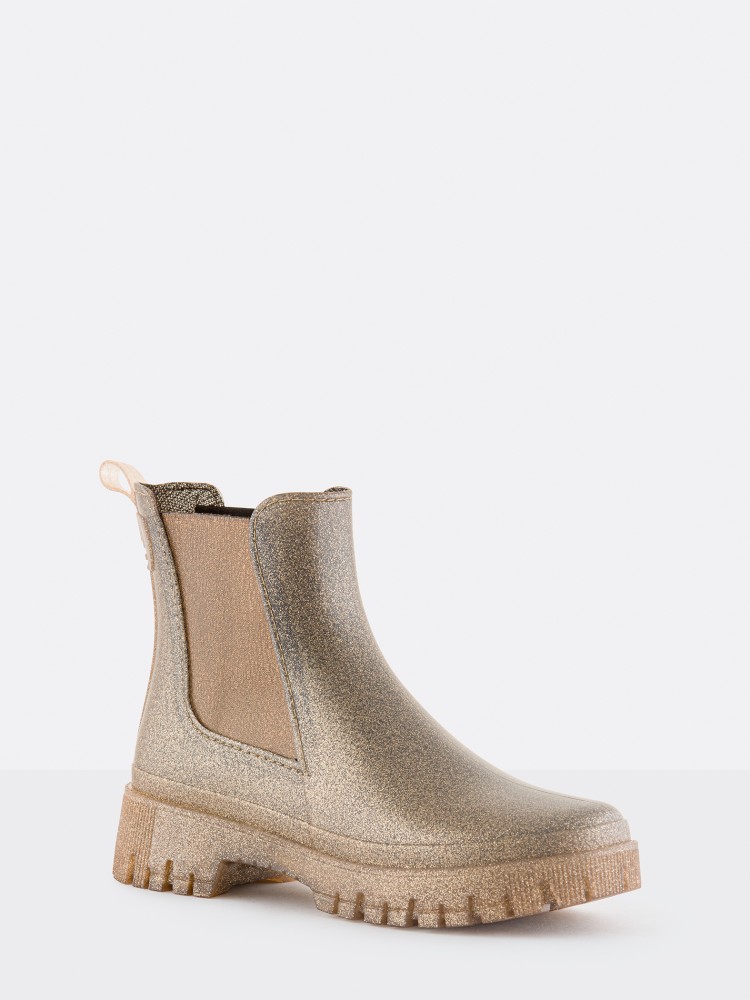 Vegan Golden ankle boots MELVIN 03 Lemon Jelly Women boots