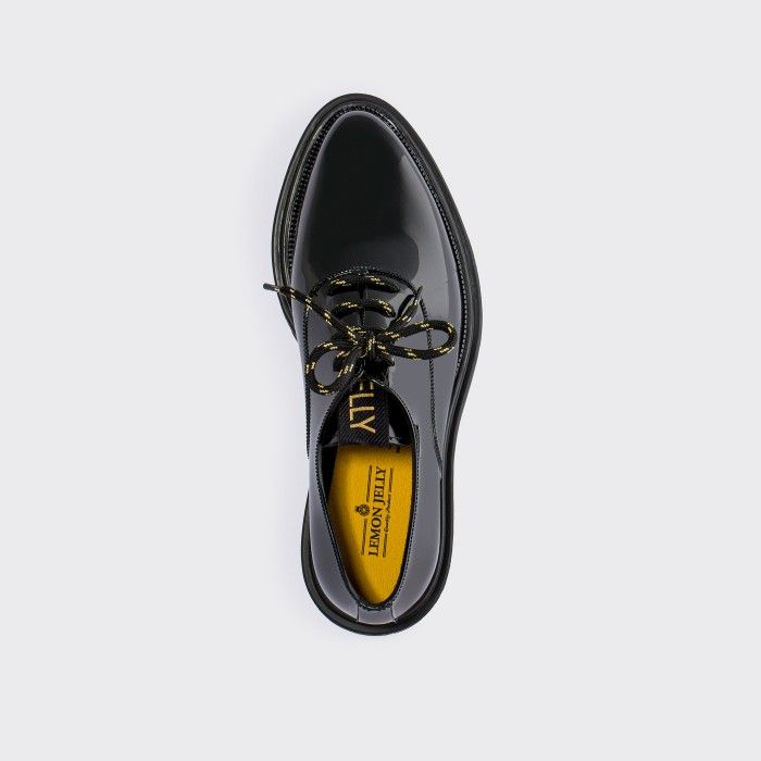 Black Oxford Shoes SPARKS 01 | Lemon Jelly Women shoes - 10021325