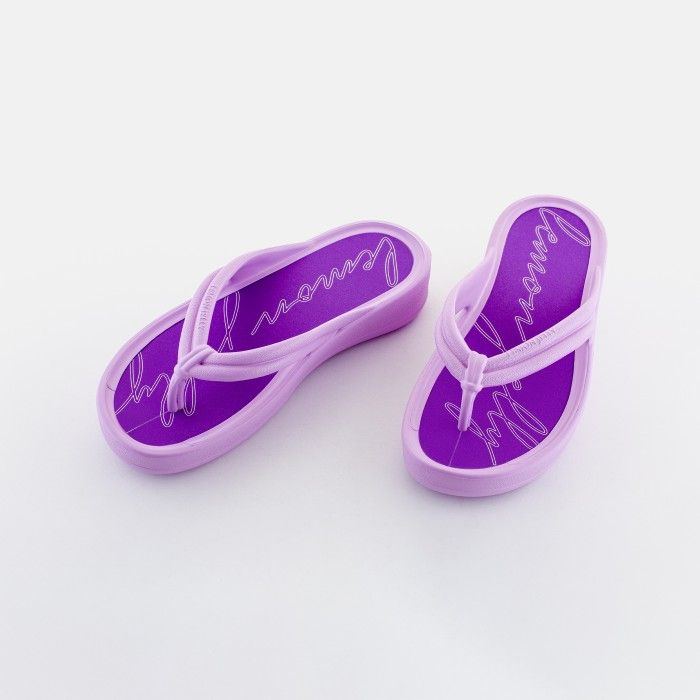 Lemon Jelly New collection | Vegan purple flip flops MAR 15 - 10021762