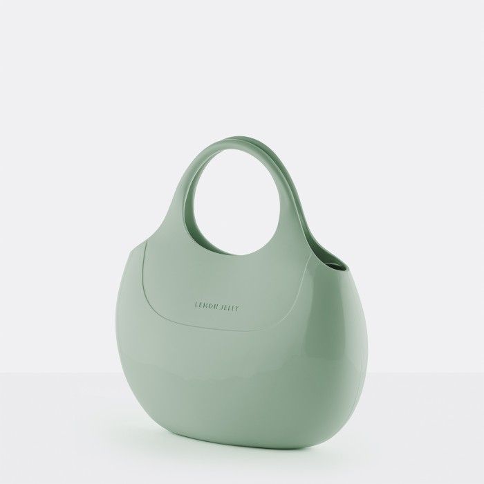 Lemon Jelly Shoes | Vegan green handbag MILLIE 09 - 10021859