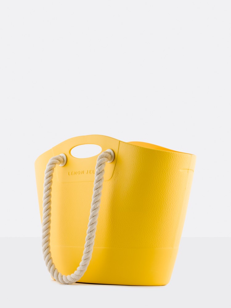 Lemon Jelly Vegan yellow beach bag Splashybag - 10022743