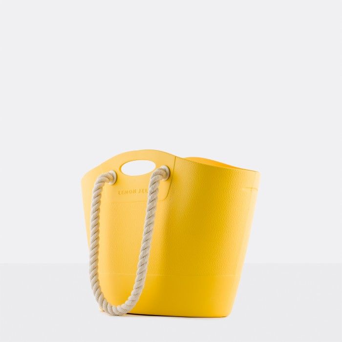Lemon Jelly | Vegan yellow beach bag SPLASHYBAG 13 - 10022743
