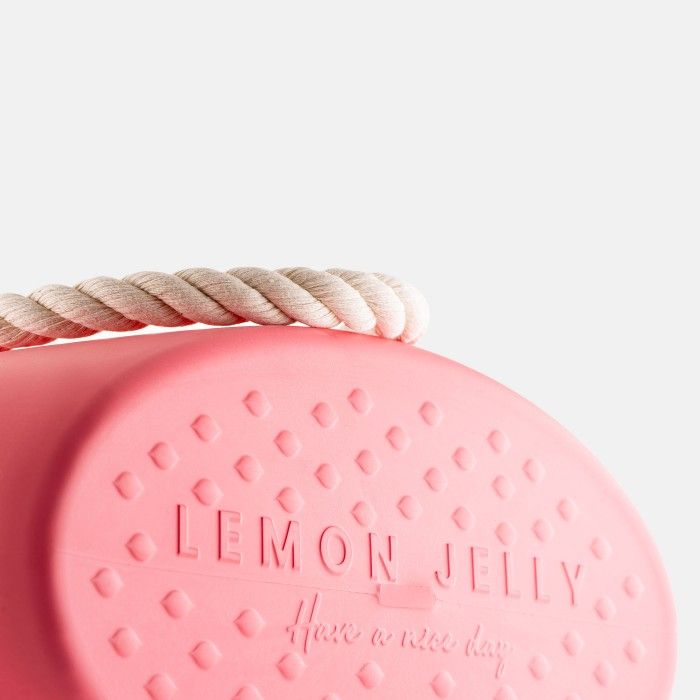 Lemon Jelly | Vegan pink beach bag SPLASHYBAG 17 - 10022746