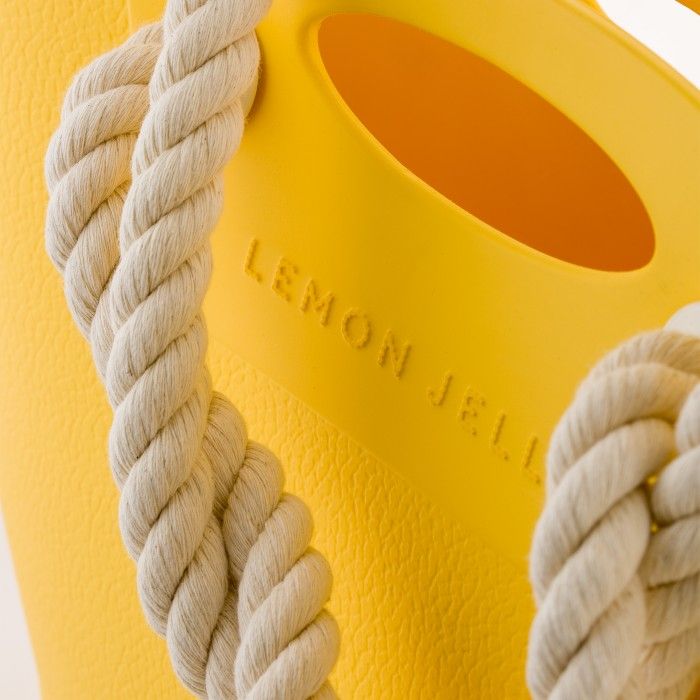 Lemon Jelly | Vegan yellow beach bag SPLASHYBAG 13 - 10022743