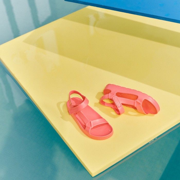 Lemon Jelly Shoes | Vegan pink sporty sandals NOLA 06 - 10021961