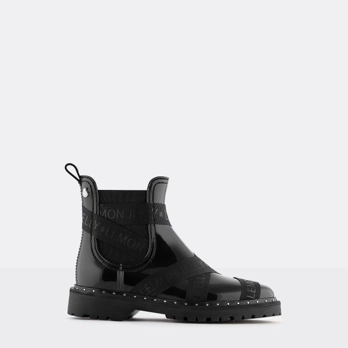 Lemon Jelly Boots | Women Black Ankle Boots FRANKIE 0100 - 10019303