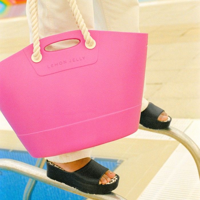 Lemon Jelly | Pink Waterproof Beach Bag SPLASHYBAG 07 - 10020460