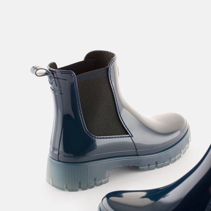 Vegan Navy chelsea boots CAROLINA 01 | Lemon Jelly Footwear - 10022263