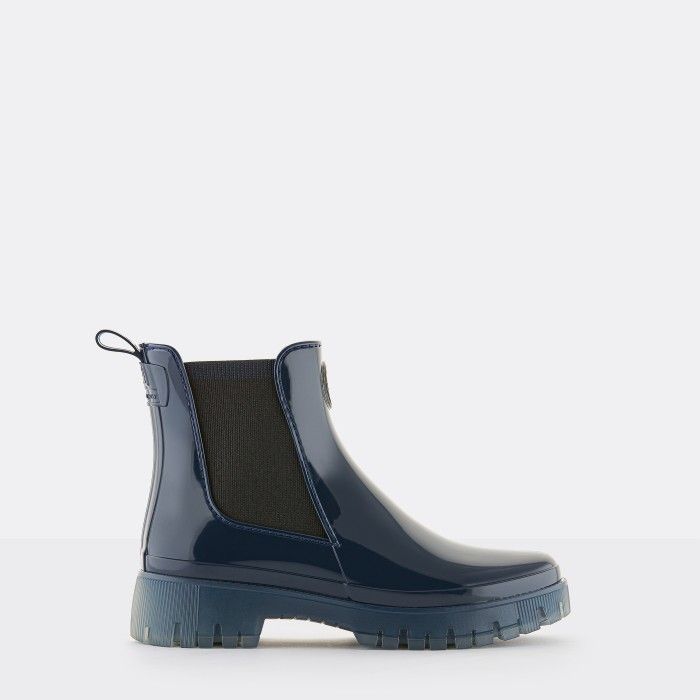 Vegan Navy chelsea boots CAROLINA 01 | Lemon Jelly Footwear - 10022263