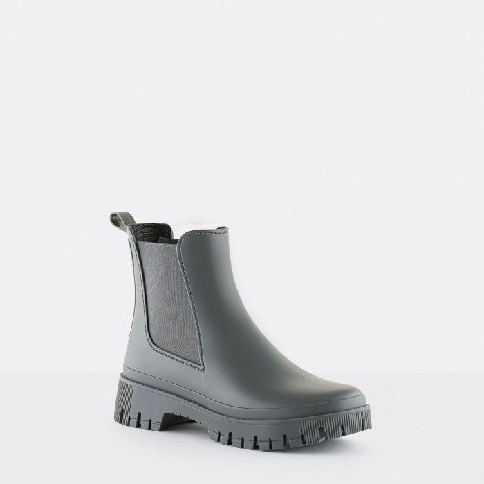 Matte grey chelsea boots KIRBY 13 | Lemon Jelly Footwear - 10022378