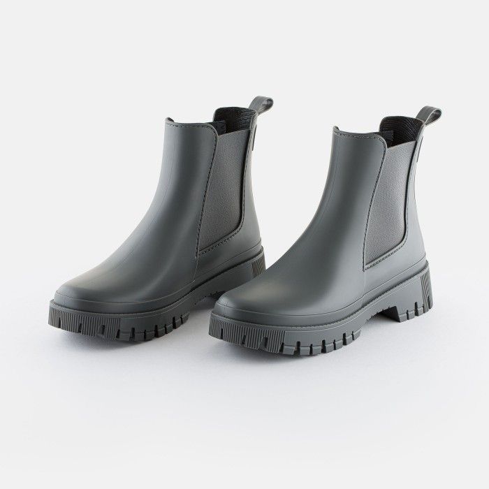 Matte grey chelsea boots KIRBY 13 | Lemon Jelly Footwear - 10022378