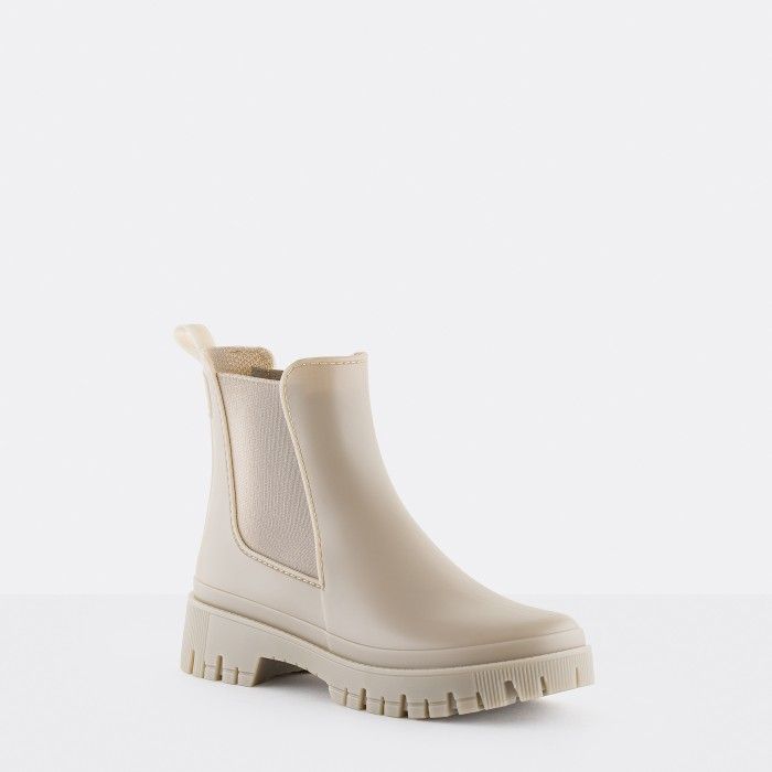 Matte beige chelsea boots KIRBY 14 | Lemon Jelly Footwear - 10022379