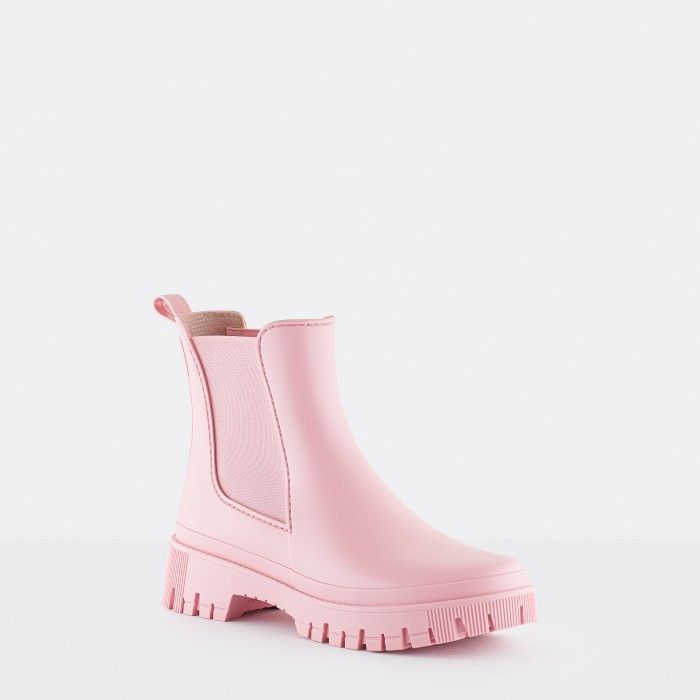 Matte pink chelsea boots KIRBY 16 | Lemon Jelly Footwear - 10022381