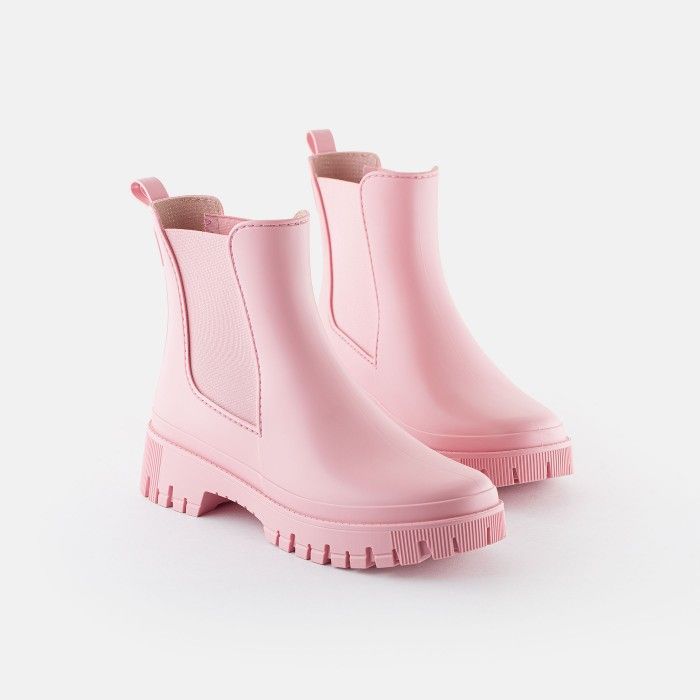 Matte pink chelsea boots KIRBY 16 | Lemon Jelly Footwear - 10022381