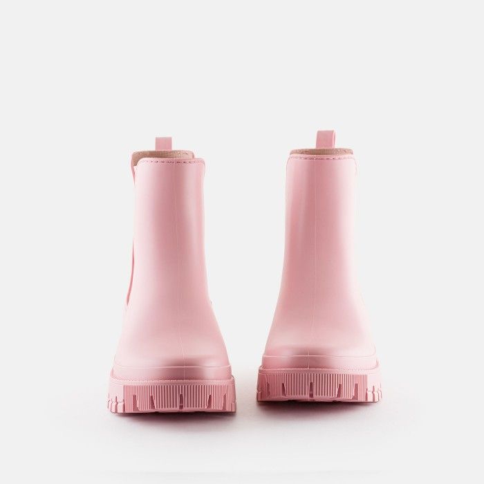 Matte pink chelsea boots KIRBY 16 | Lemon Jelly Footwear - 10022381