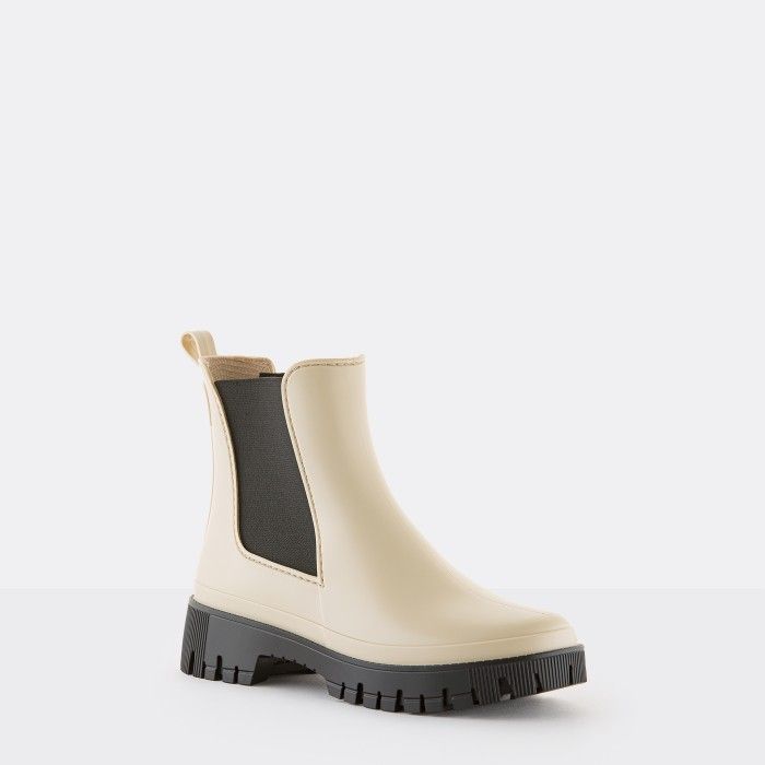 Matte white chelsea boots SISSI 11 | Lemon Jelly Footwear - 10022390