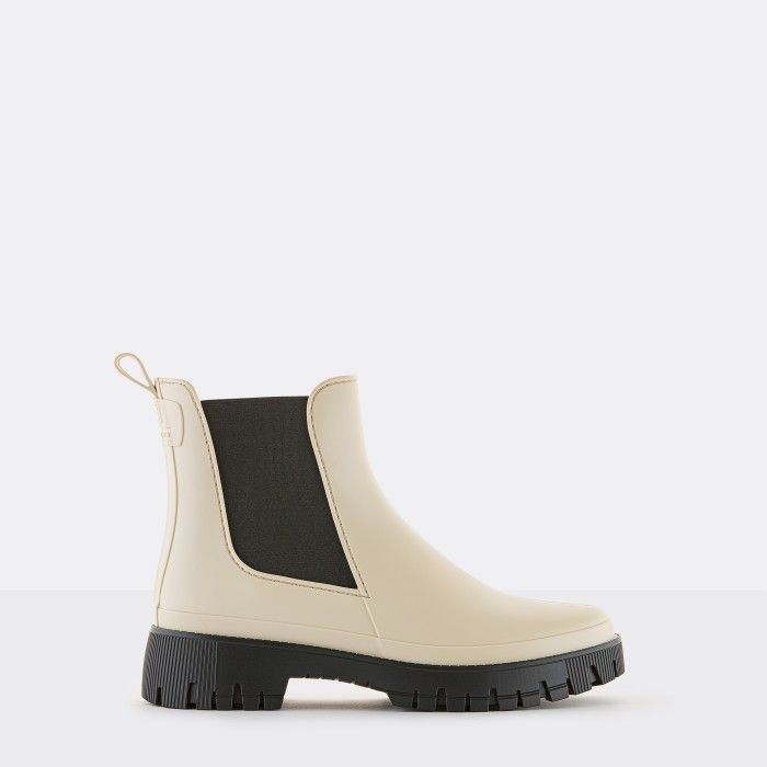 Matte white chelsea boots SISSI 11 | Lemon Jelly Footwear - 10022390