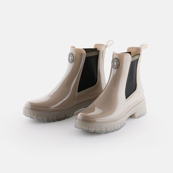 Vegan Beige chelsea boots CAROLINA 03 | Lemon Jelly Boots - 10022392