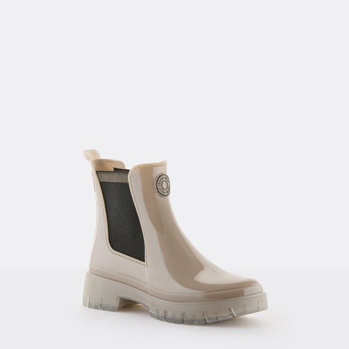 Vegan Beige chelsea boots CAROLINA 03 | Lemon Jelly Boots - 10022392