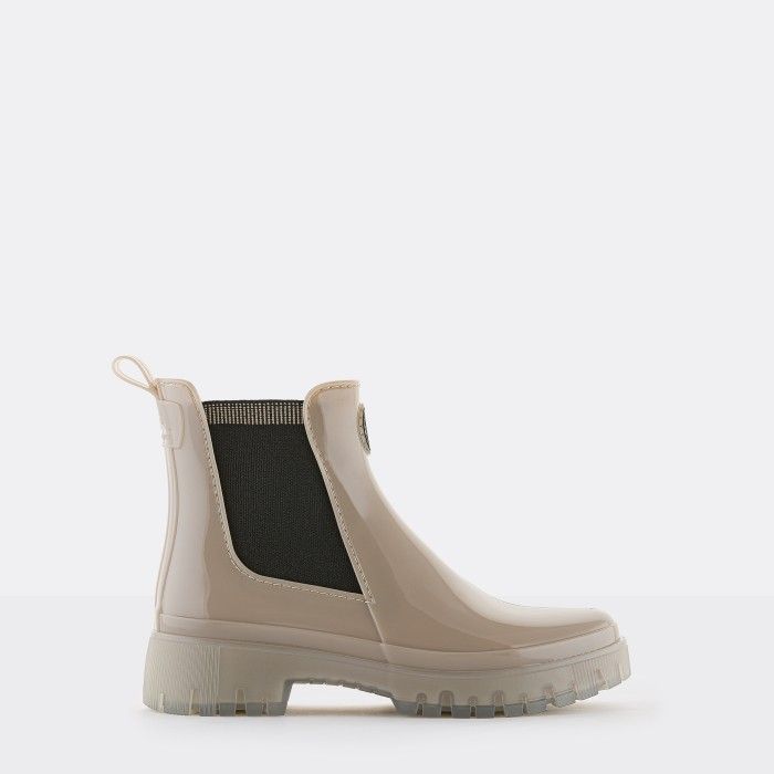 Vegan Beige chelsea boots CAROLINA 03 | Lemon Jelly Boots - 10022392