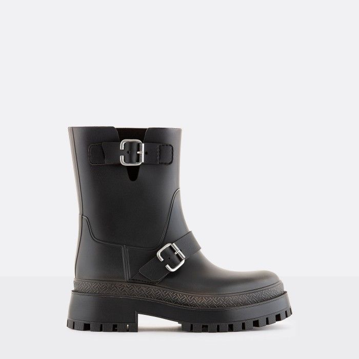 Botas cano mdio pretas Vegan KINLEY 02 | Botas Lemon Jelly - 10022472