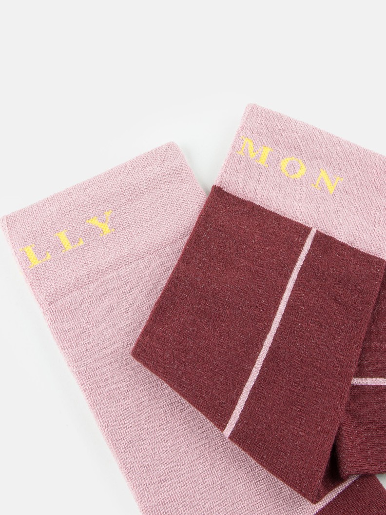 COLOR BLOCK SOCKS 02