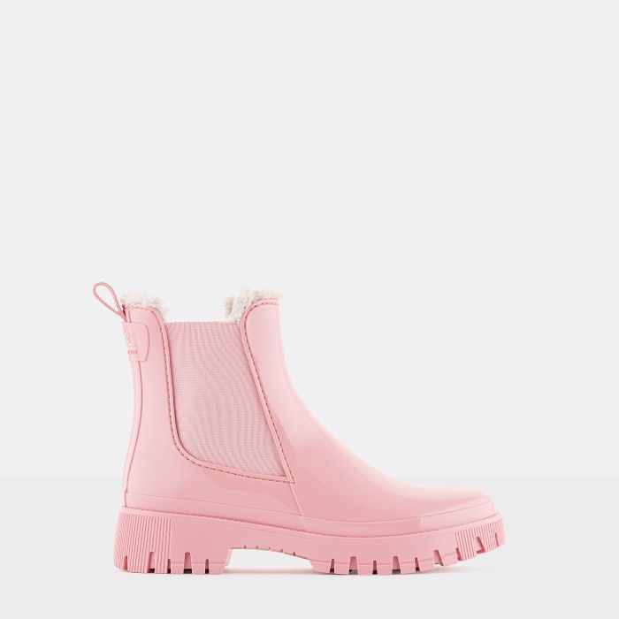 Botins com pelo rosa Vegan COLDEN 10 | Botas Lemon Jelly - 10022385