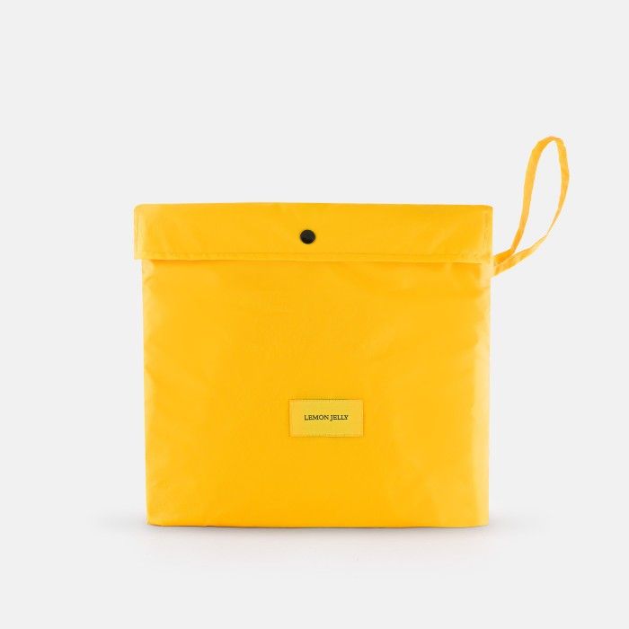 Yellow waterproof poncho RAINY 05 | Lemon Jelly Footwear - 10022492