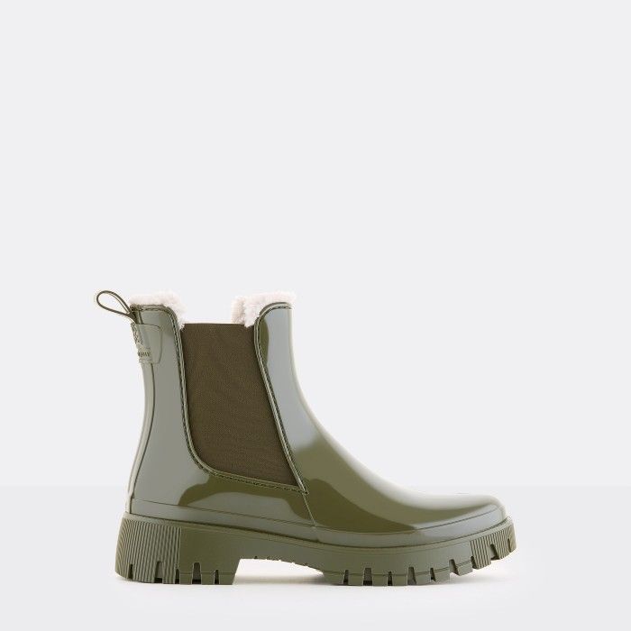 Botins com pelo verdes Vegan COLDEN 12 | Botas Lemon Jelly - 10022683