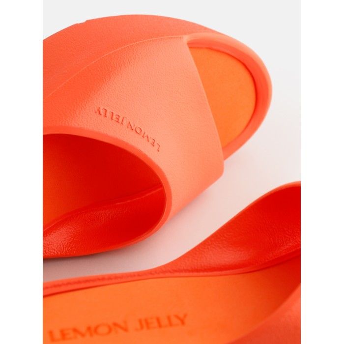 Chinelos Laranja de Plataforma Vegan Sunny Orange Peel - 10022976