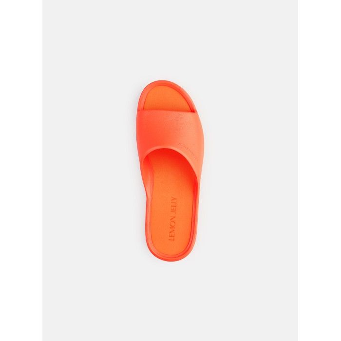 Chinelos Laranja de Plataforma Vegan Sunny Orange Peel - 10022976