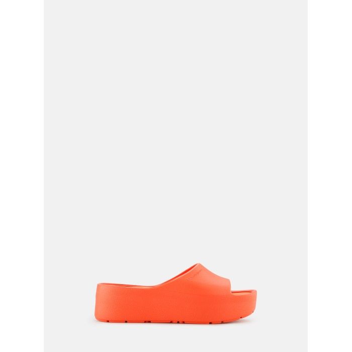 Chinelos Laranja de Plataforma Vegan Sunny Orange Peel - 10022976