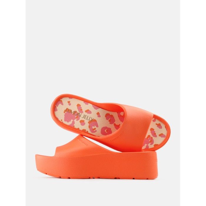 Chinelos Laranja Palmilha Padronizada Vegan Emilia Orange Peel - 10022849