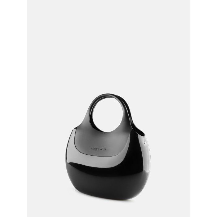Lemon Jelly Hanbag with Handle Vegan Lili Black - 10022891