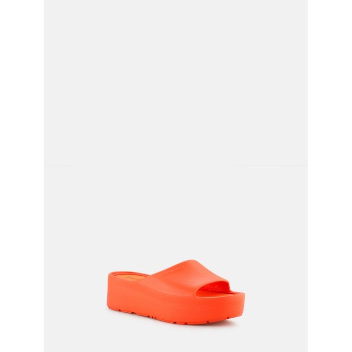 Chinelos Laranja de Plataforma Vegan Sunny Orange Peel - 10022976