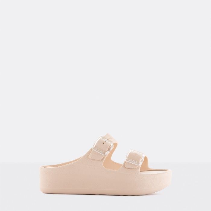 Lemon Jelly Sandals with Buckles Vegan Fenix Desert - 10023126