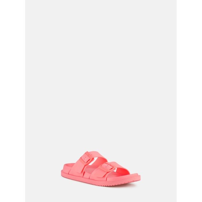 Lemon Jelly Sporty Sandals with Buckles Elise Flamingo Pink - 10023146