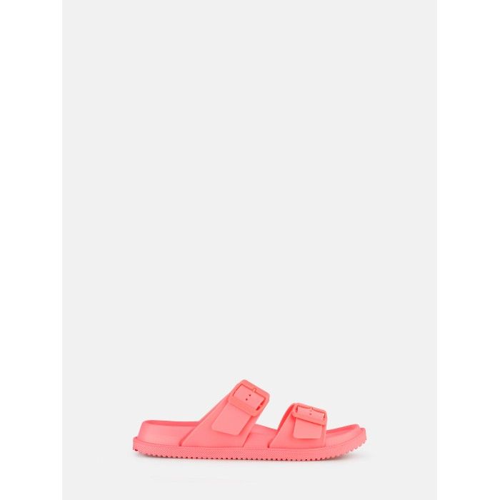 Lemon Jelly Sporty Sandals with Buckles Elise Flamingo Pink - 10023146